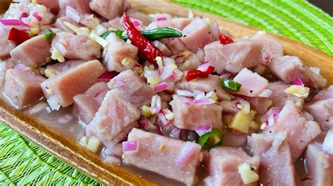  Kinilaw na Tuna: ¡Un plato que captura la frescura del mar en un bocado picante y explosivo!