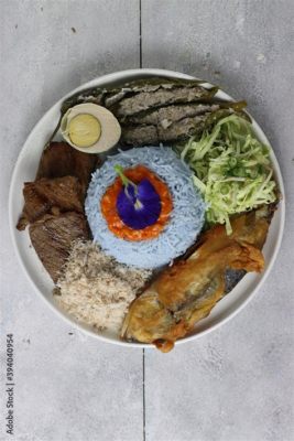  Nasi Kerabu: ¿Un festín de colores y texturas que te dejará con ganas de más?