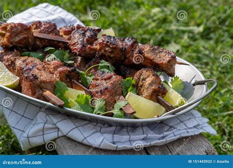  Shashlik con Cilantro: ¡Un festín carnívoro ruso para deleitar tus papilas gustativas!