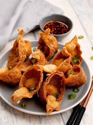  ¿Sabías que el Wonton frito crujiente te transporta a un paraíso de sabores umami?