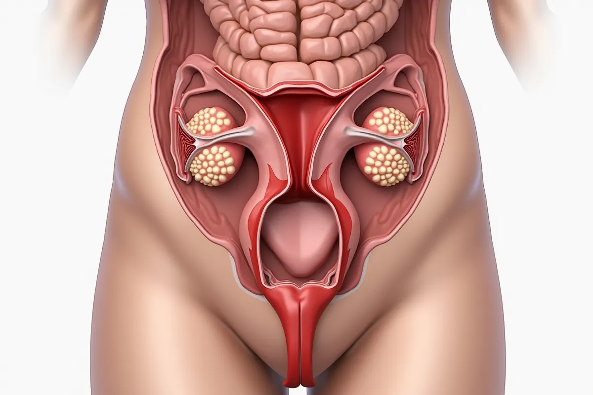 Wyrostek robaczkowy i jajniki – Gdzie się znajdują?
